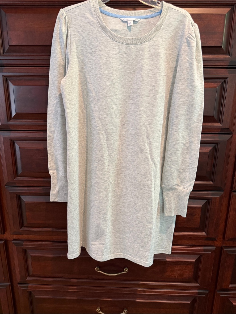 Southern Tide Light Gray Mini Dress